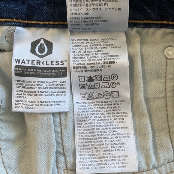 Levi Strauss 505TM men jeans 99% cotton - Picture 6 of 14